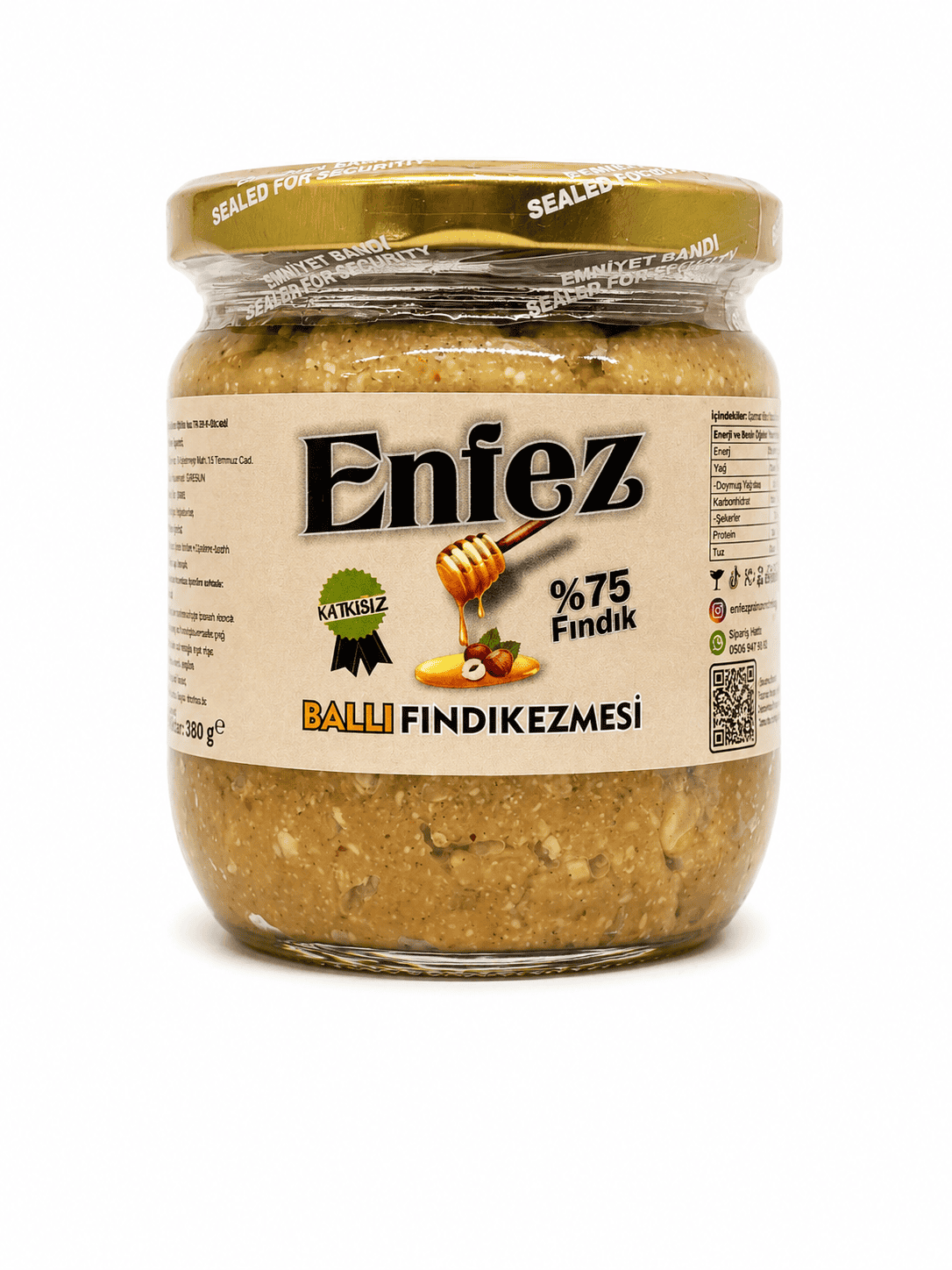Ballı Fındık Ezmesi 380 gr