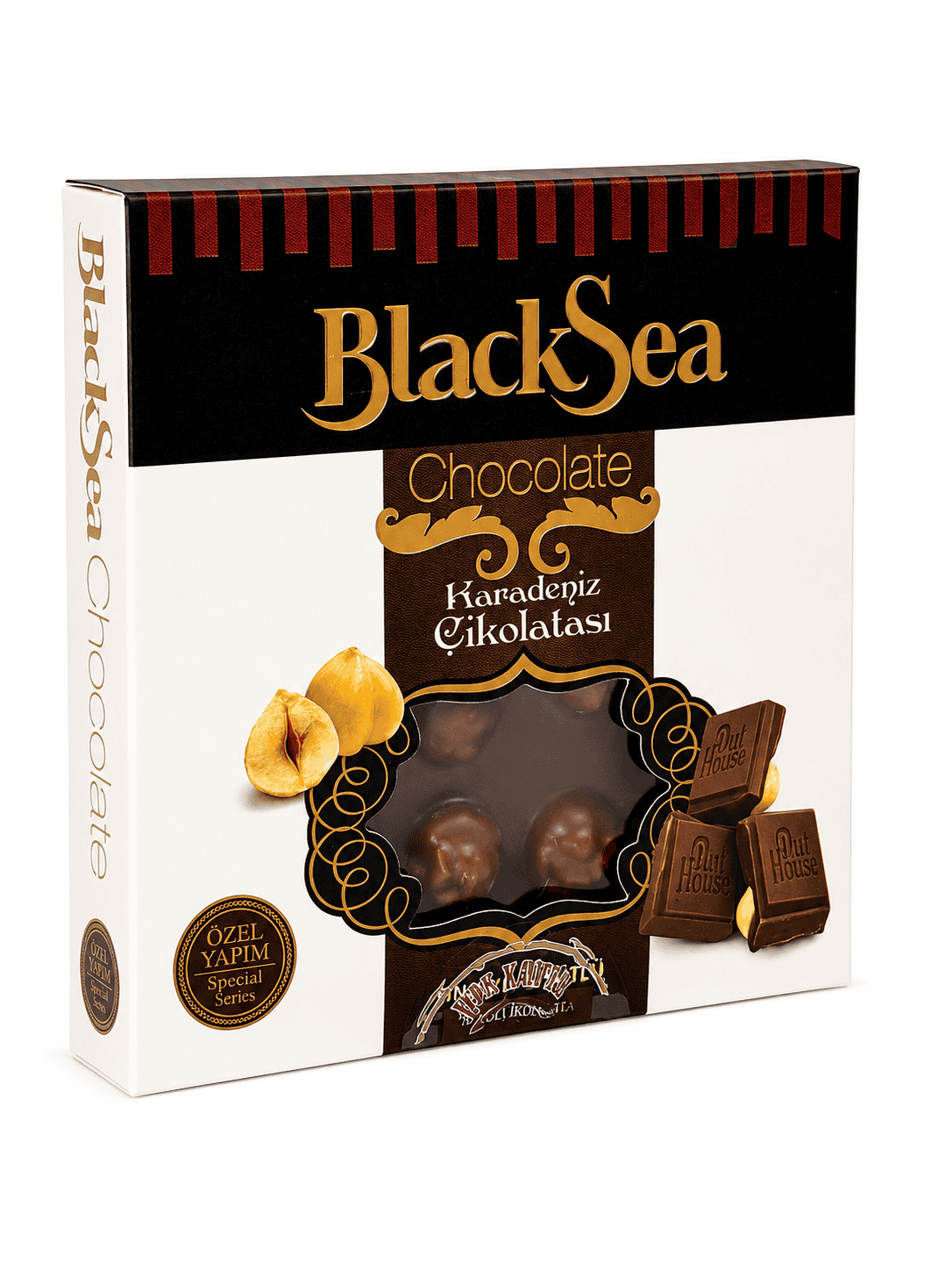 Black Sea Chocolate Fındıklı Sütlü Gerçek Çikolata 65 Gr