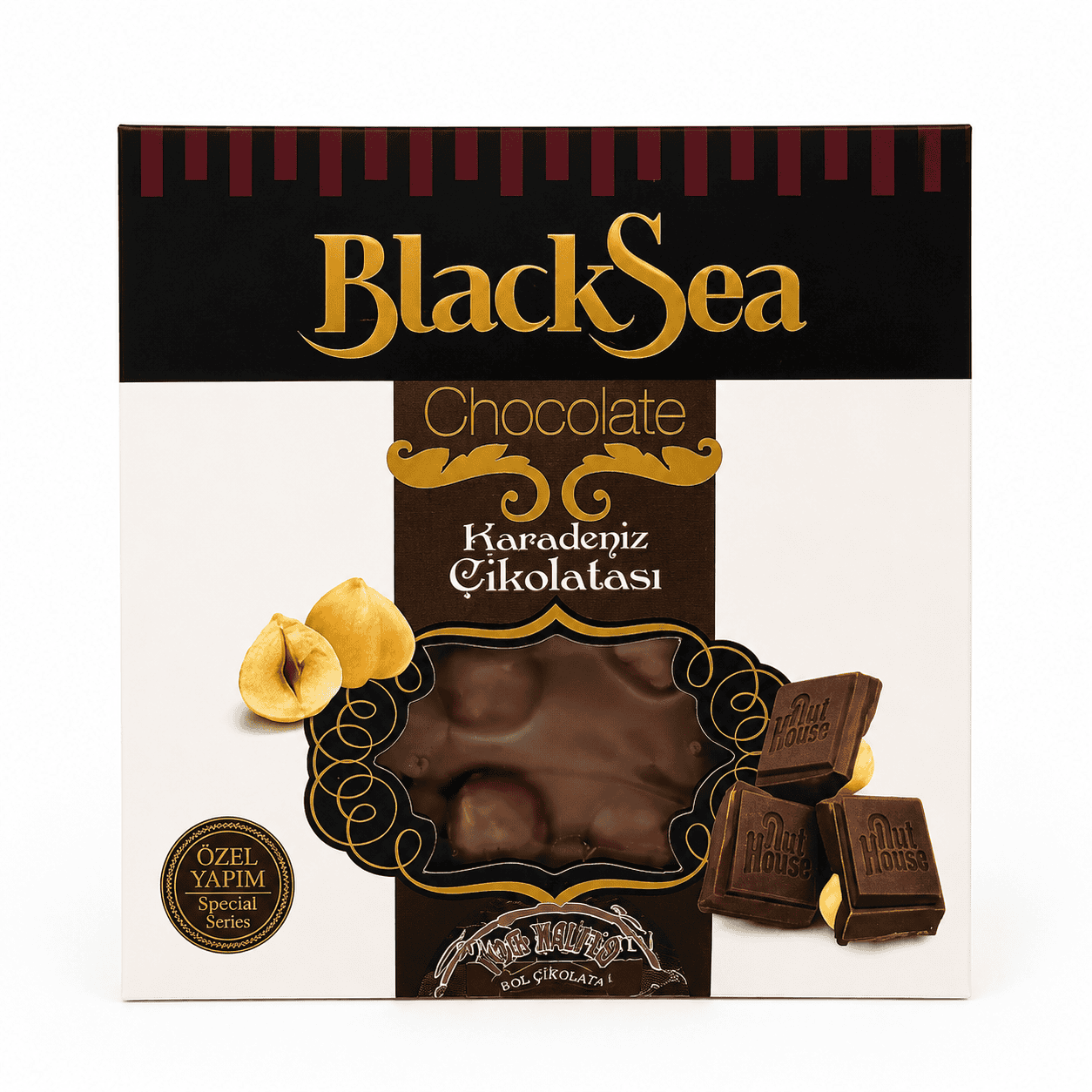 Black Sea Chocolate Fındıklı Sütlü Gerçek Çikolata 65 Gr