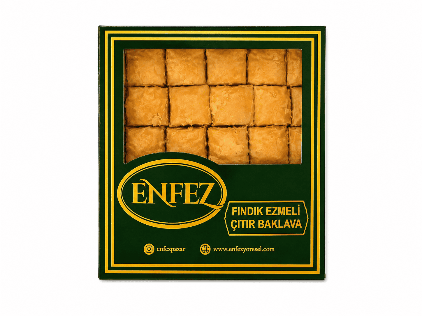 Fındık Ezmeli Çıtır Baklava 250 gr (Özel şerbetsiz)