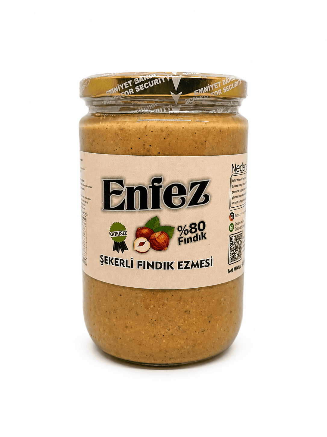 Şekerli Fındık Ezmesi 600gr