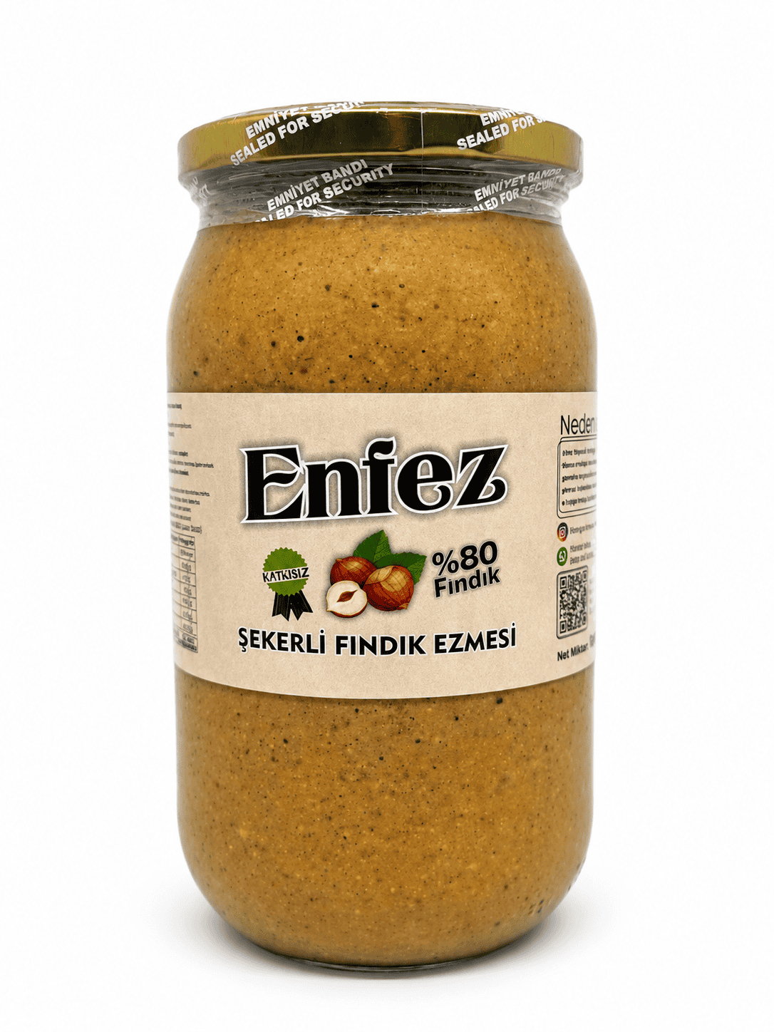 Şekerli Fındık Ezmesi 950 gr